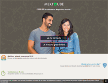Tablet Screenshot of m.mektoube.fr